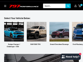 797 Performance, LLC homepage screenshot