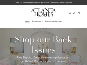 atlantahomesmag.shop homepage screenshot