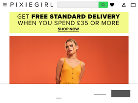 'pixiegirl.com' screenshot