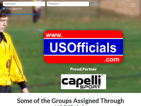 'usofficials.com' screenshot