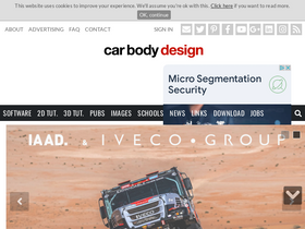 'carbodydesign.com' screenshot