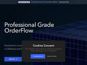 'exocharts.com' screenshot