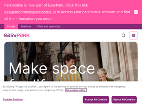 'easypark.com' screenshot
