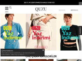 'quzu.com.tr' screenshot
