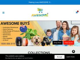 awesomebuys.com.au homepage screenshot