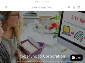 cybershopo.com homepage screenshot