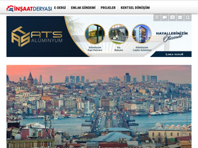 'insaatderyasi.com' screenshot
