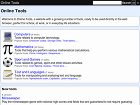 'onlinetoolz.net' screenshot
