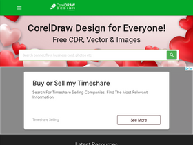 'coreldrawdesign.com' screenshot