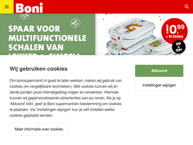 'bonisupermarkt.nl' screenshot