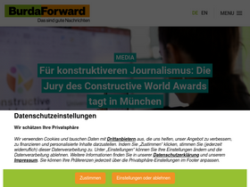 'burda-forward.de' screenshot