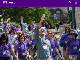 'williams.edu' screenshot