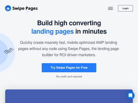 'swipepages.com' screenshot