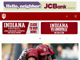 'iuhoosiers.com' screenshot