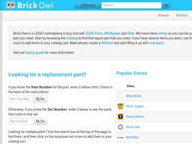 'brickowl.com' screenshot