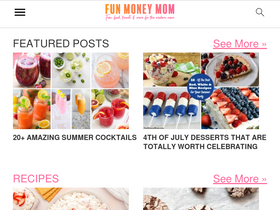 'funmoneymom.com' screenshot