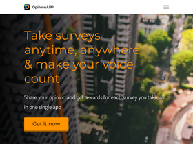'opinionapp.mobi' screenshot