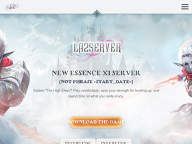 La2server.ru website image