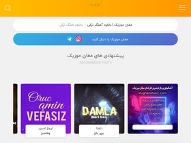 'mughanmusic.com' screenshot