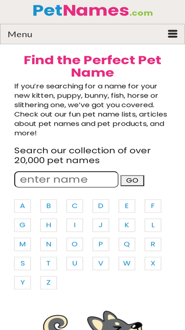 petnames.com
