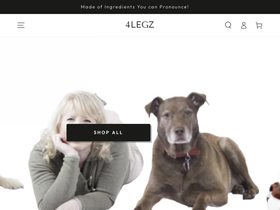 4legz.com homepage screenshot