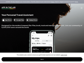 'appintheair.com' screenshot