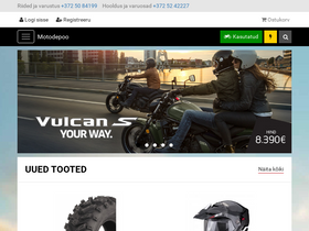 'motodepoo.ee' screenshot
