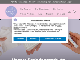 happymona.com homepage screenshot