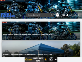 'fz09.org' screenshot