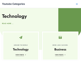 youtubecategories.com