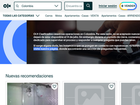 'olx.com.co' screenshot