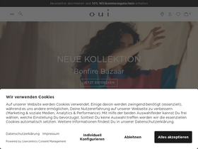 'oui.com' screenshot