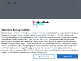 'mojpieknyogrod.pl' screenshot