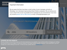 'robertwalters.co.uk' screenshot