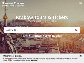 'discovercracow.com' screenshot
