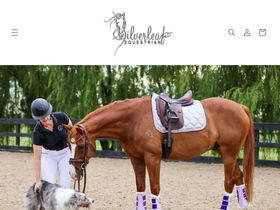 silverleafequestrian.com.au homepage screenshot