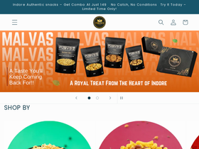 malvasfood.com homepage screenshot