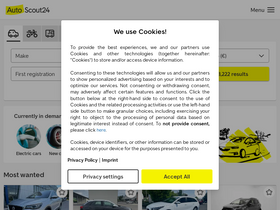 'autoscout24.com' screenshot