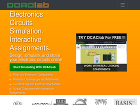 'dcaclab.com' screenshot