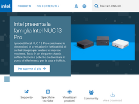 'intel.it' screenshot