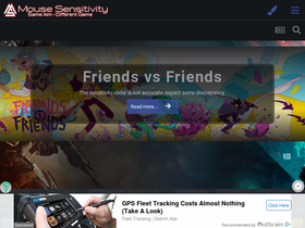'mouse-sensitivity.com' screenshot