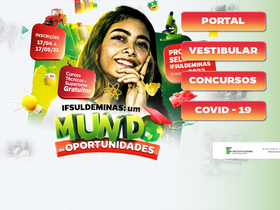 'ceam.muz.ifsuldeminas.edu.br' screenshot