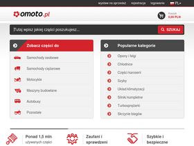 'omoto.pl' screenshot