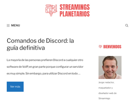 'planetarystreams.com' screenshot