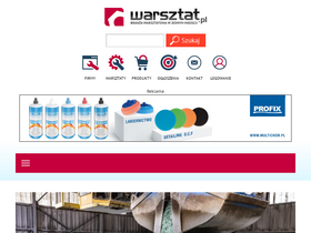 'warsztat.pl' screenshot