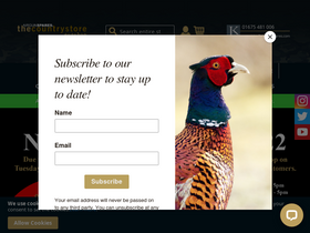 'airgunspares.com' screenshot