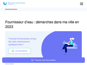 'services-eau-france.fr' screenshot