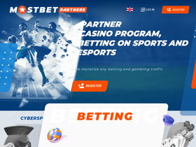 'mostbet.partners' screenshot