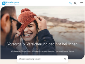 'comfortplan.de' screenshot