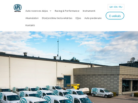 'apemotors.lv' screenshot